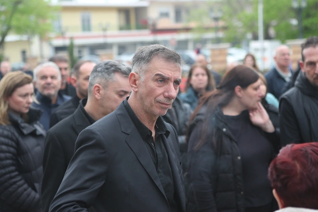 Η κηδεία του Στέφανου Μπορμπόκη