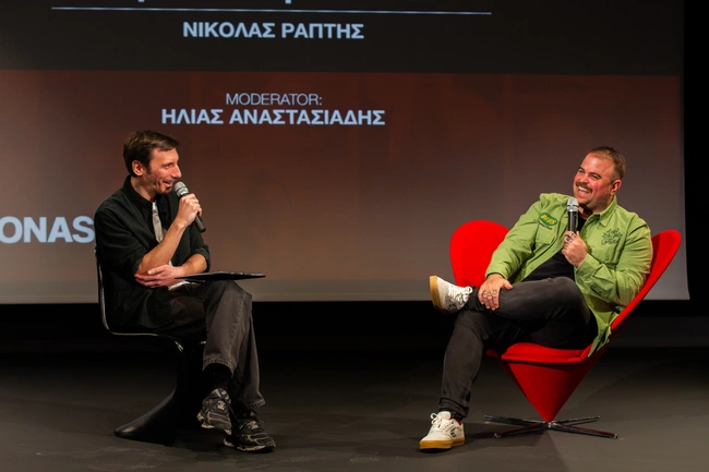 Ο Νικόλας Ράπτης στην εκδήλωση Personas LIVE