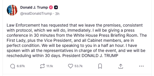 Ανάρτηση Τραμπ