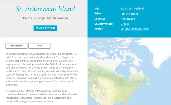st athanasios island 