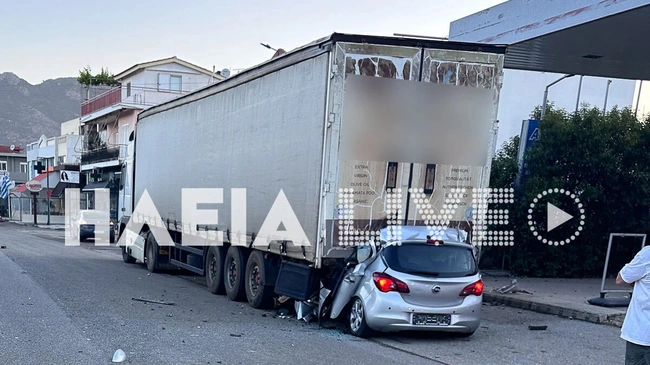 Τροχαίο στην Ηλεία