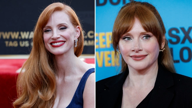 Jessica Chastain (αριστέρα) και Bryce Dallas Howard 