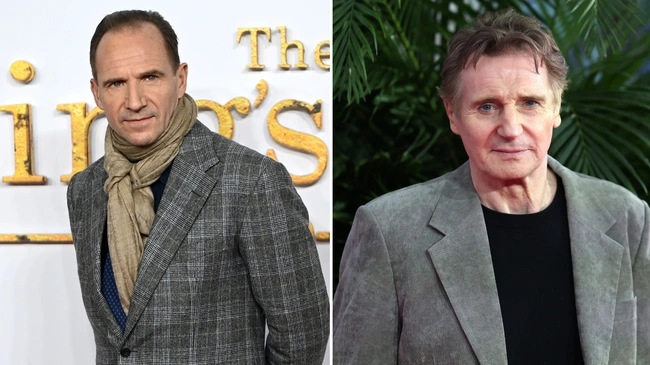 Ralph Fiennes (αριστερά) και Liam Neeson