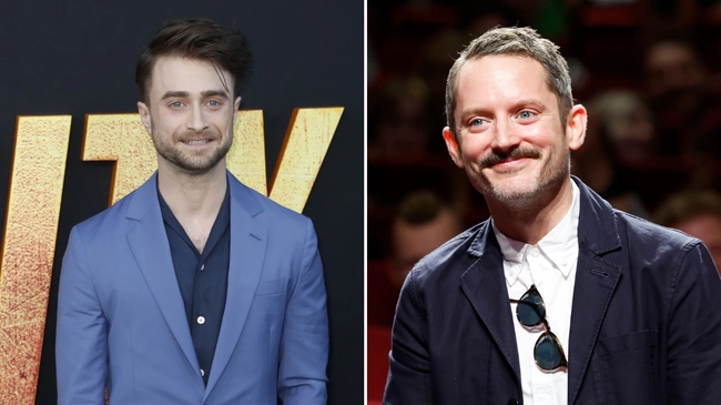 Daniel Radcliffe (αριστέρα) και Elijah Wood