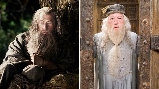 Ian McKellen (αριστερά) και Michael Gambon