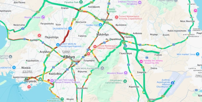 Κίνηση στους δρόμους (24/06 - 08:50)