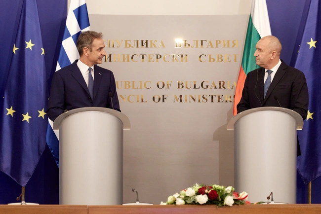 Επίσκεψη Κυριάκου Μητσοτάκη στη Βουλγαρία