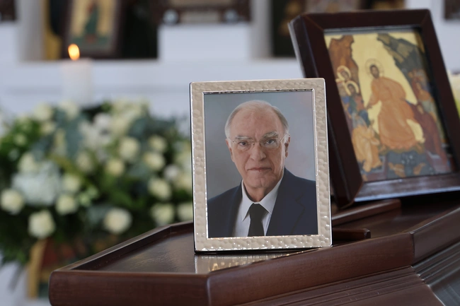 Κηδεία Βασίλη Λεβέντη
