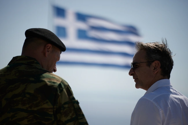 Επίσκεψη Μητσοτάκη στο Αγαθονήσι
