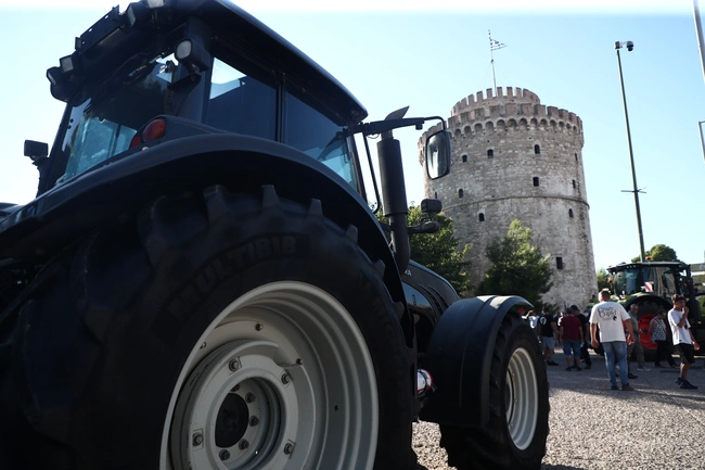 Συλλαλητήριο αγροτών στη Θεσσαλονίκη