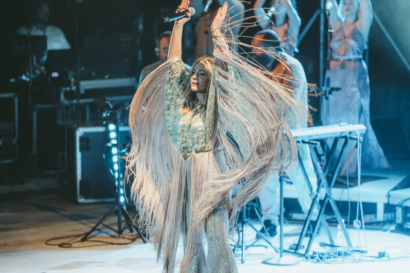 H Nατάσα Μποφίλιου στη φετινή περιοδεία.