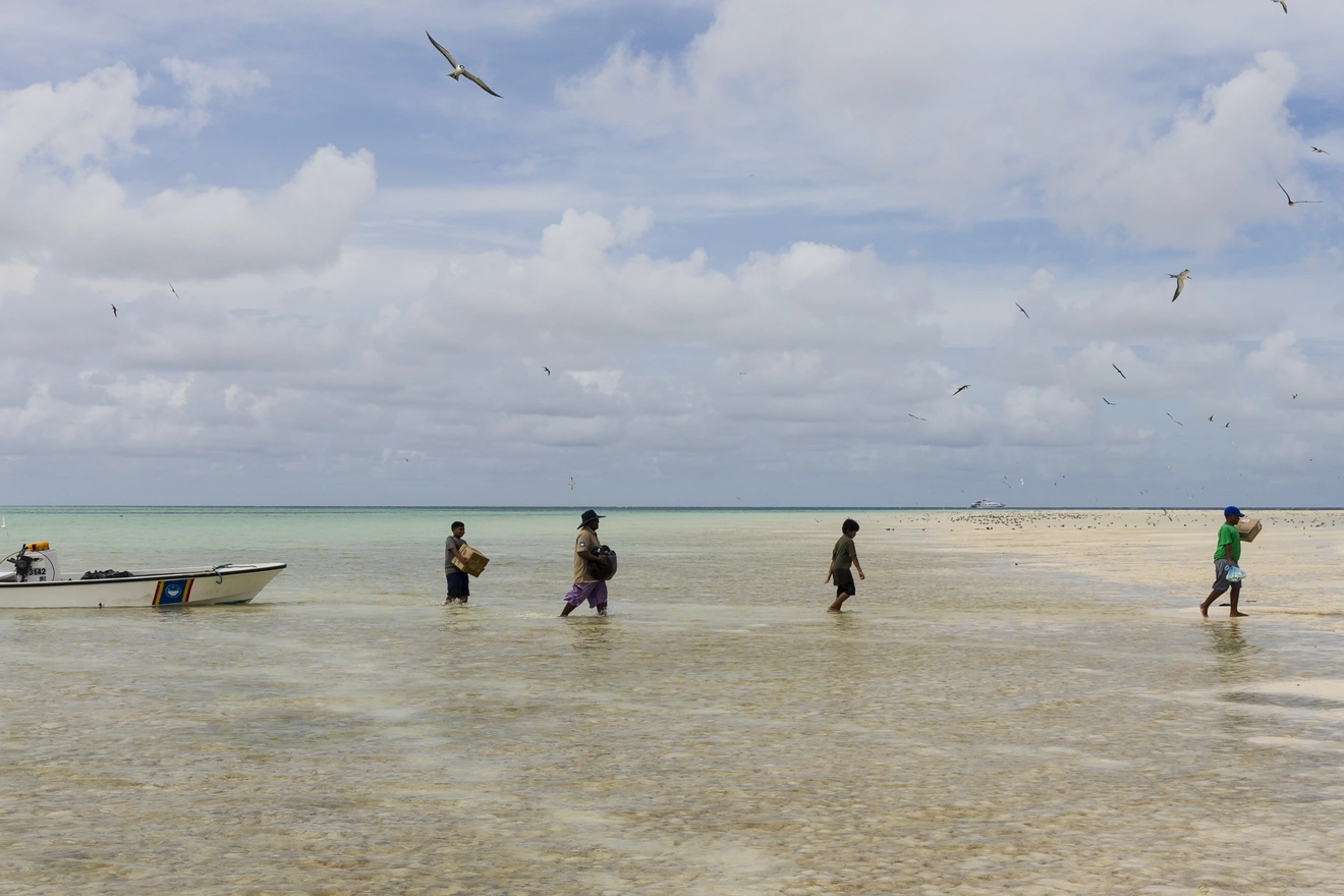 Στο νησί Helen, στο Παλάου