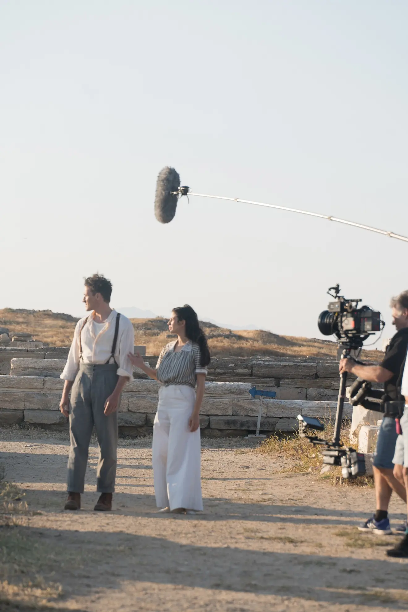 Στο τελευταίο γύρισμα της Μεγάλης Χίμαιρας στη Δήλο