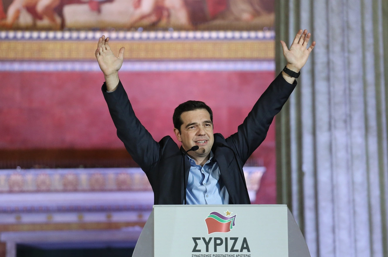 ΟΜΙΛΙΑ ΤΟΥ ΠΡΟΕΔΡΟΥ ΤΟΥ ΣΥΡΙΖΑ ΑΛΕΞΗ ΤΣΙΠΡΑ ΣΤΑ ΠΡΟΠΥΛΑΙΑ ΓΙΑ ΤΟ ΕΚΛΟΓΙΚΟ ΑΠΟΤΕΛΕΣΜΑ