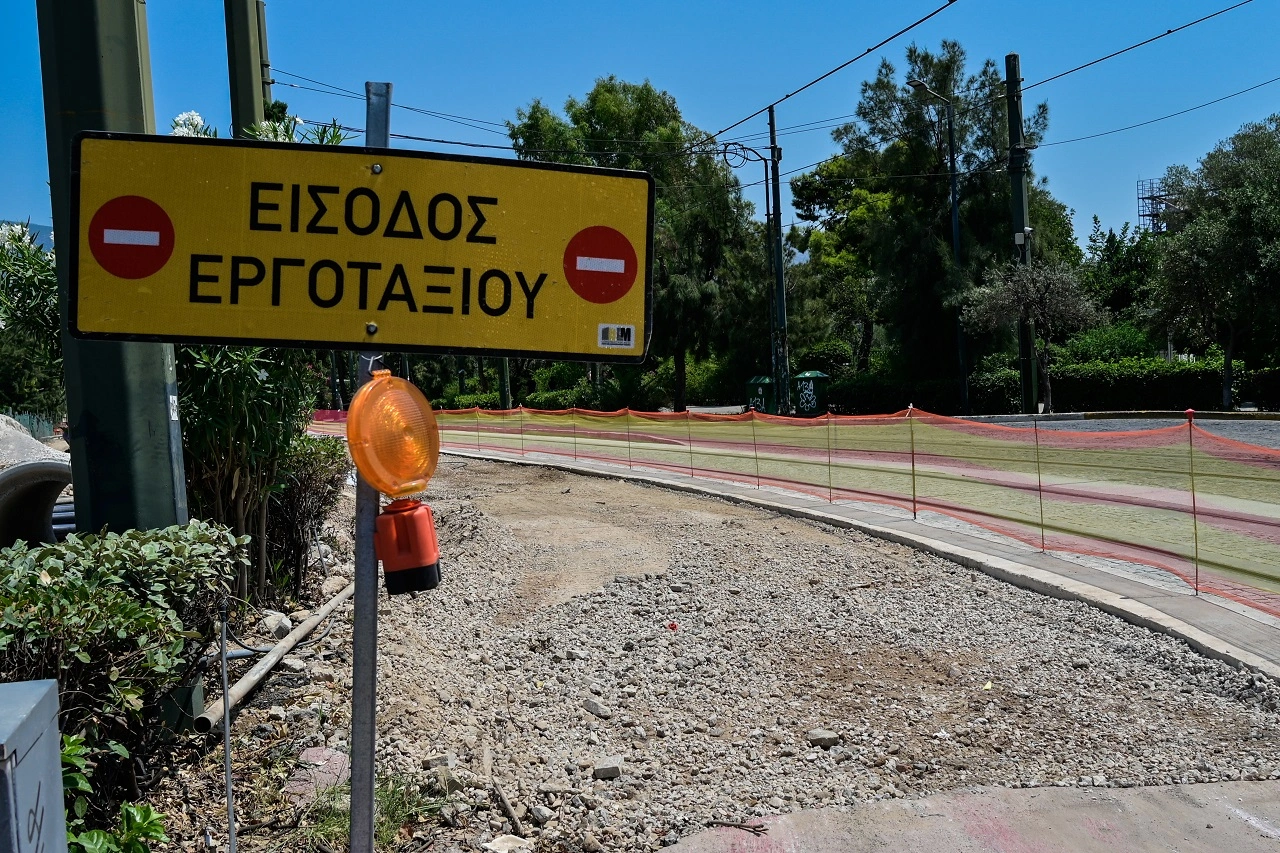 Έργα στη Βασιλίσσης Όλγας