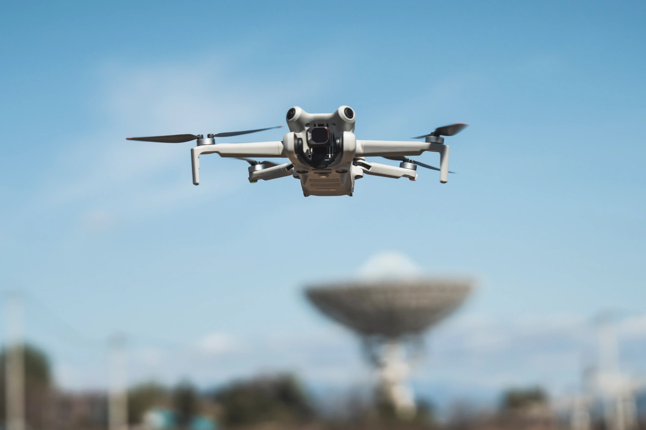 Μη επανδρωμένο αεροσκάφος σε πτήση