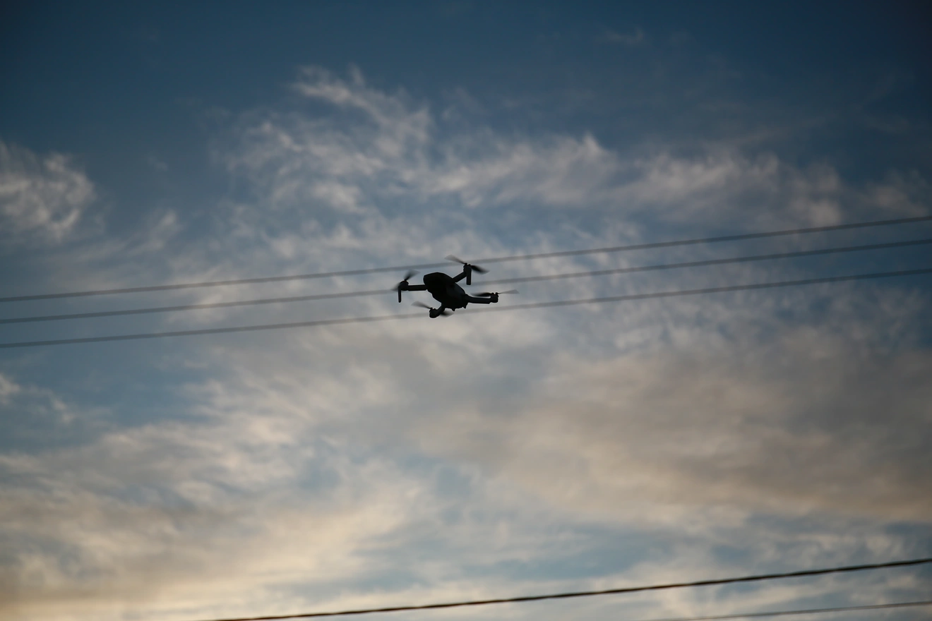 Drone στον ουρανό