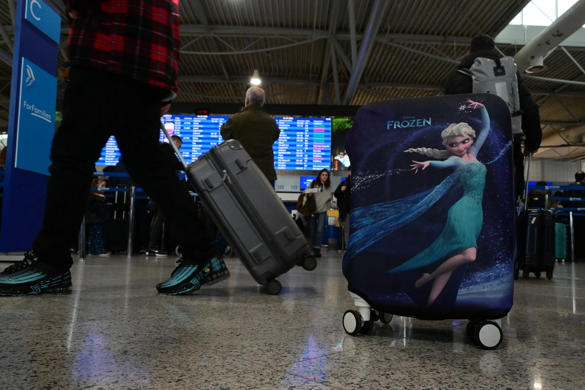 αεροδρόμιο βαλίτσες