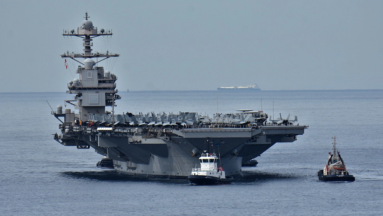 Το αεροπλανοφόρο USS Gerald R. Ford