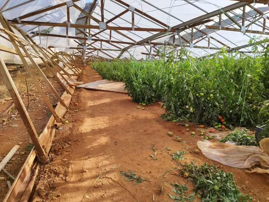 Ανεμοστρόβιλος στην Κρήτη