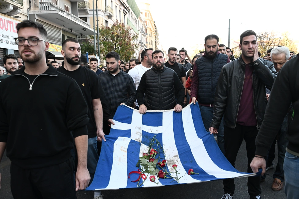 Η πορεία για την 50η επέτειο του Πολυτεχνείου