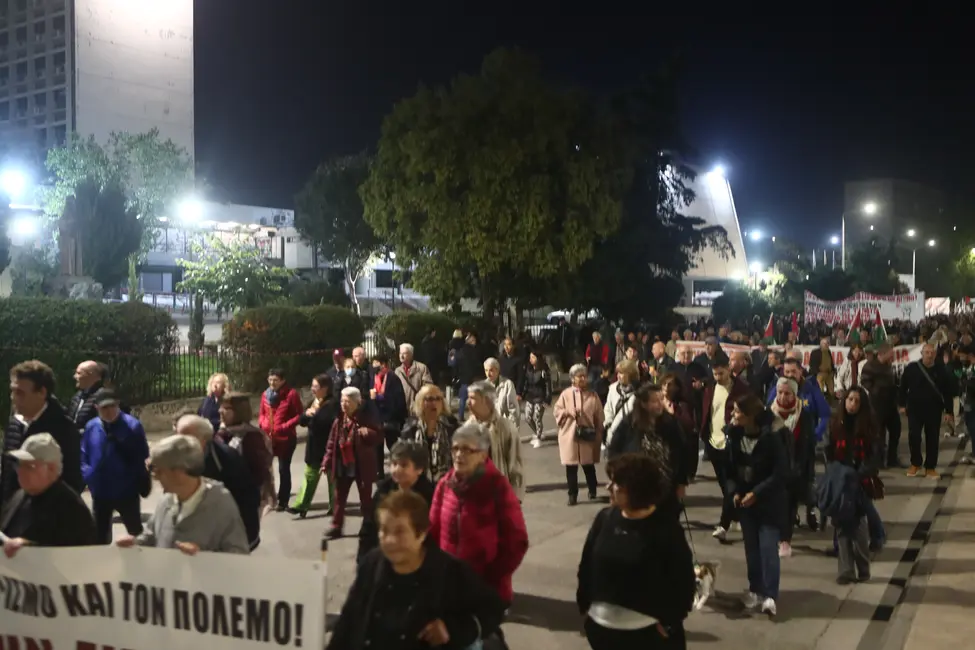 Η πορεία για το Πολυτεχνείο στη Θεσσαλονίκη