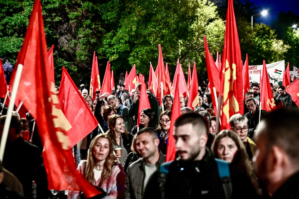 Η πορεία για το Πολυτεχνείο στη Θεσσαλονίκη