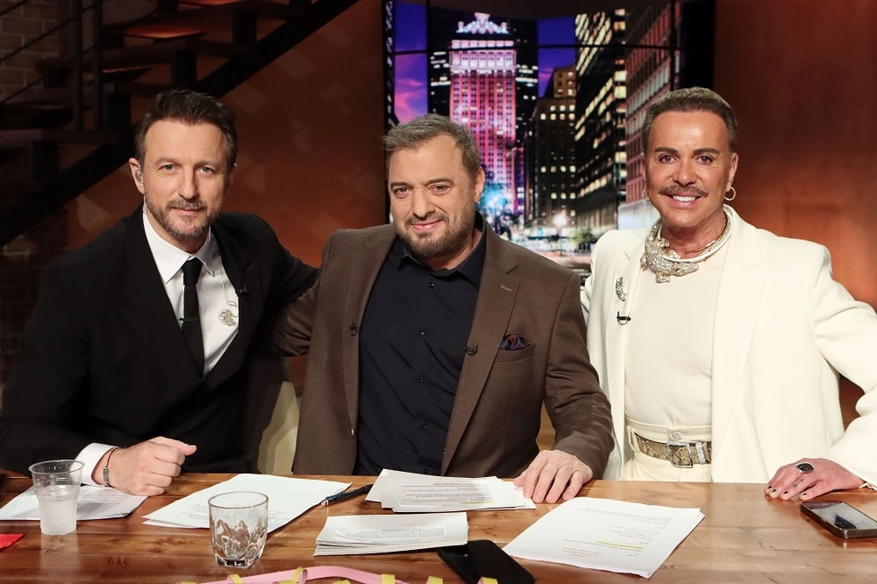 Κώστας Καραφώτης, Χρήστος Φερεντίνος, Λάκης Γαβαλάς