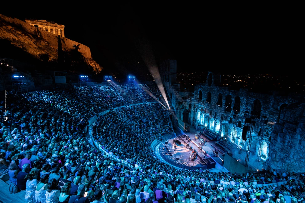 Ο Χρήστος Νικολόπουλος στο Ηρώδειο