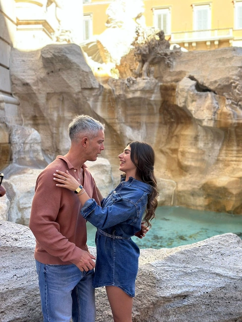 Θεοχάρης Ιωαννίδης και Χρύσα Μιχαλοπούλου στη Ρώμη για τα γυρίσματα του Ταμπού