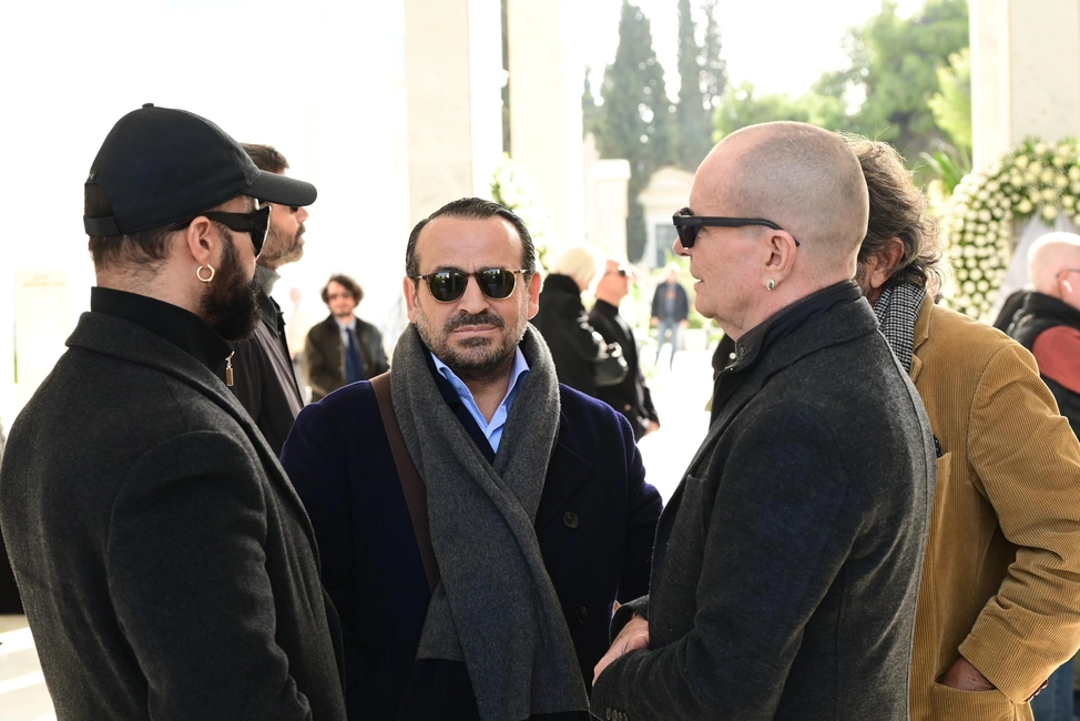 Κηδεία του εκδότη Αντώνη Λυμπέρη