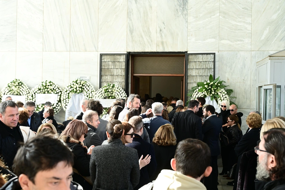 Κηδεία του εκδότη Αντώνη Λυμπέρη