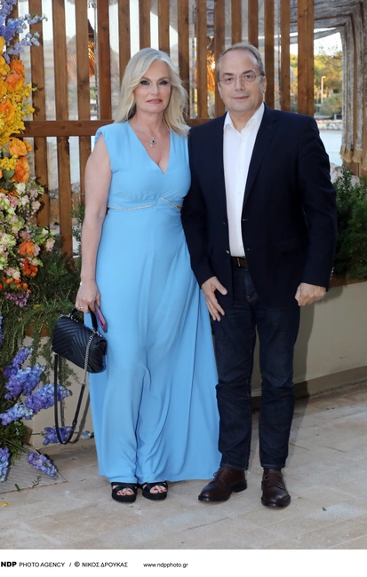 Κωνσταντίνα Σπυροπούλου - Βασίλης Σταθοκωστόπουλος: Βάφτισαν τον γιο τους 