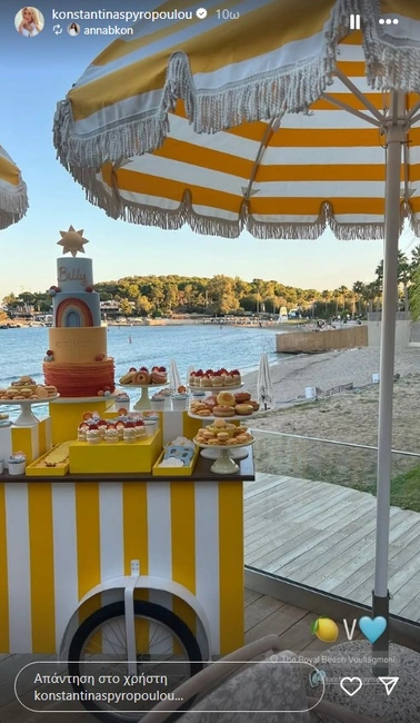 Κωνσταντίνα Σπυροπούλου - Βασίλης Σταθοκωστόπουλος: Βάφτισαν τον γιο τους 