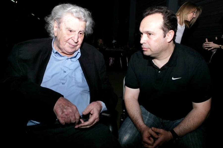 Μίκης Θεοδωράκης Κώστας Μακεδόνας