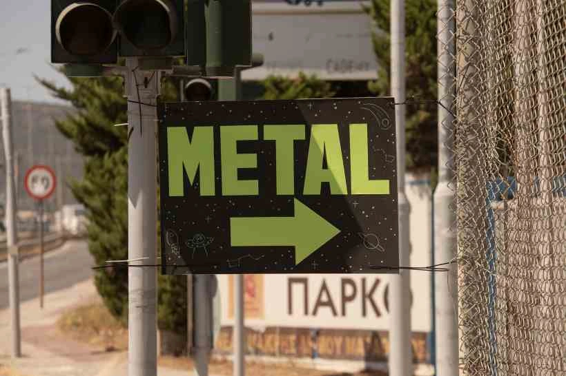 METAL Sign