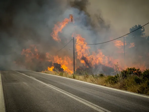 Φωτιές τώρα στην Ελλάδα
