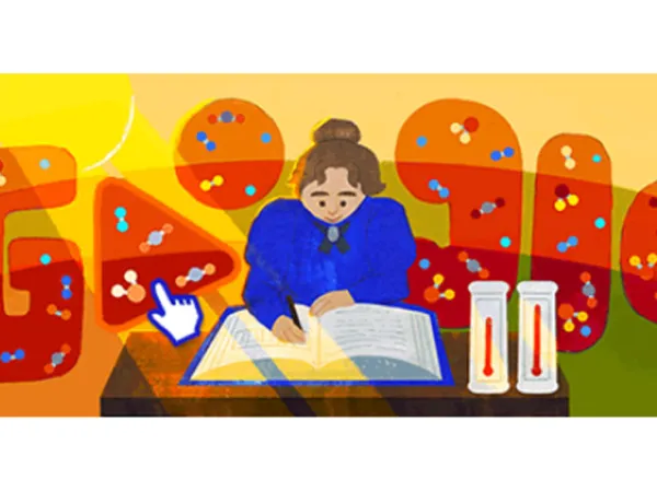Google Doodle: Eunice Newton Foote 