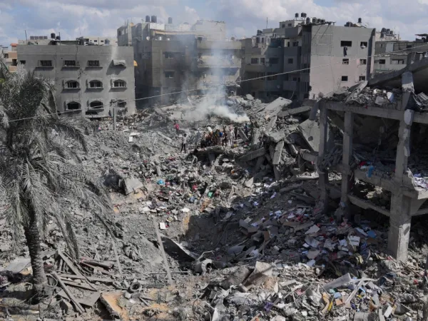 Καταστροφές στη Γάζα από τον πόλεμο