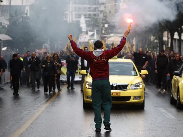 Απεργία των ταξί στην Αθήνα