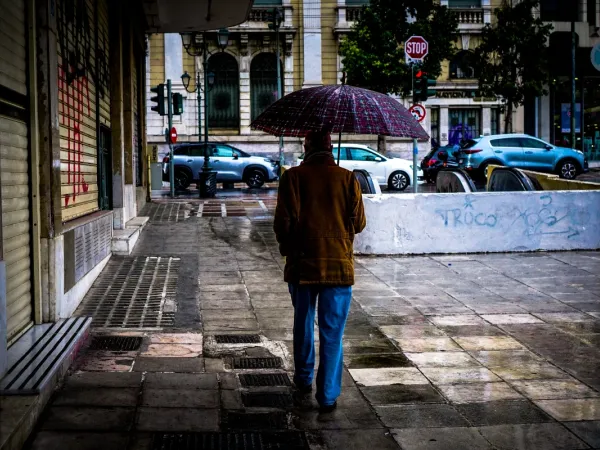 Βροχή στην Αθήνα