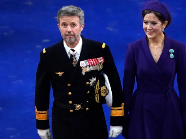Ο πρίγκιπας Φρέντερικ της Δανίας και η πριγκίπισα Μαίρη