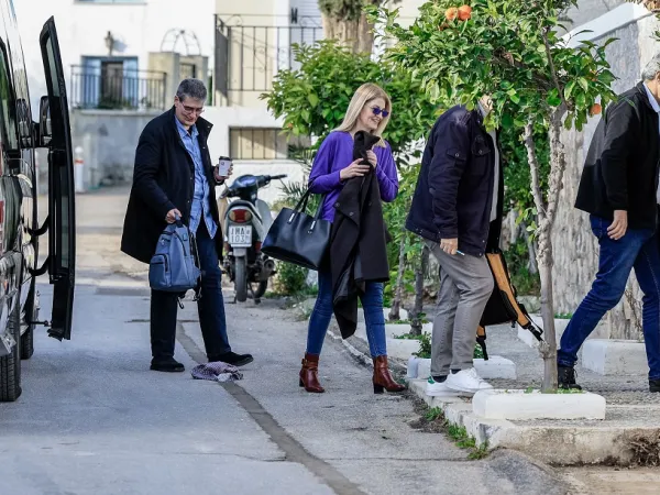 Βουλευτές του ΣΥΡΙΖΑ στις Σπέτσες