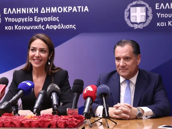 Η Δόμνα Μιχαηλίδου και ο Άδωνις Γεωργιάδης