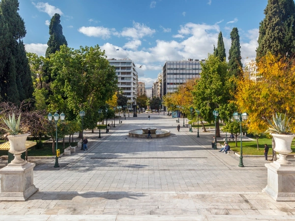 Η πλατεία Συντάγματος