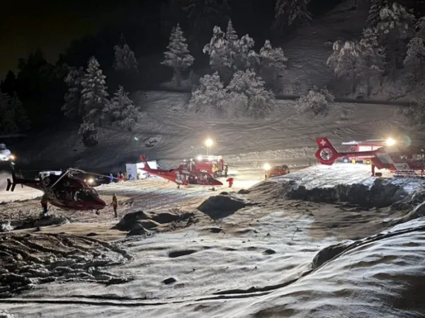 Επιχείρηση διάσωσης στις ελβετικές Άλπεις