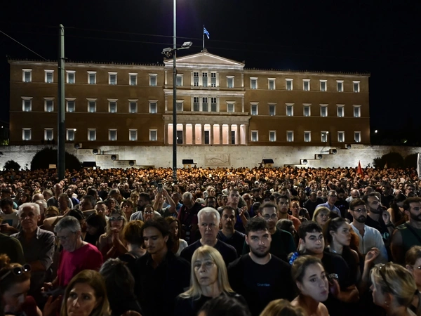 Διαδήλωση για τα Τέμπη