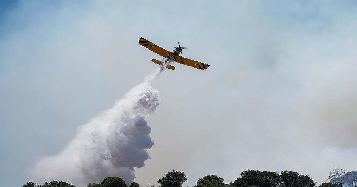 Χωρίς ενεργό μέτωπο η φωτιά στη Σκόπελο: Ανακριτικό κλιμάκιο στο νησί