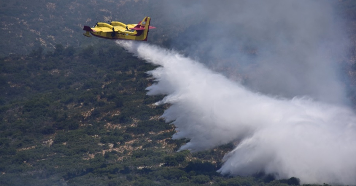 Οριοθετήθηκε η φωτιά στα Σπάτα: Κοντά στο κτήμα Νάσιουτζικ το μέτωπο