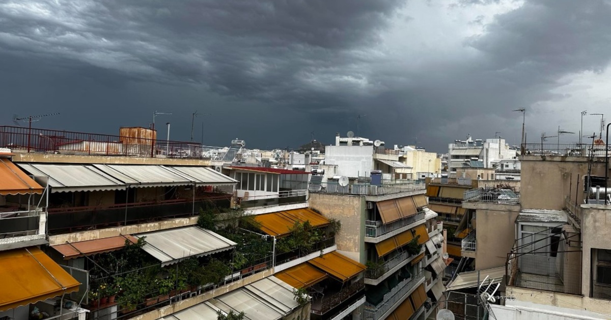 Ανάσα δροσιάς και μετά 36αρια: Αλλάζει για λίγο ο καιρός την Πέμπτη, με μπόρες και καταιγίδες